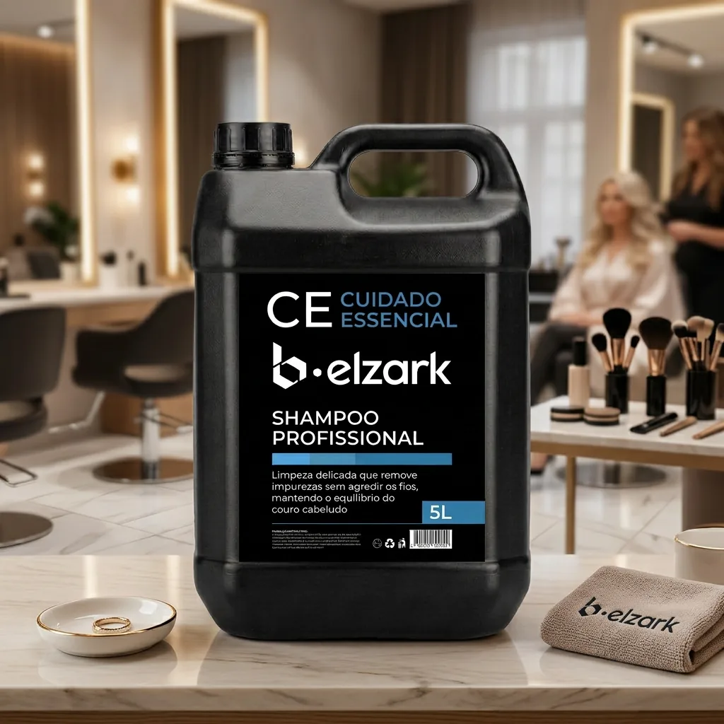 Shampoo profissional Cuidado Essencial, para uso em salão