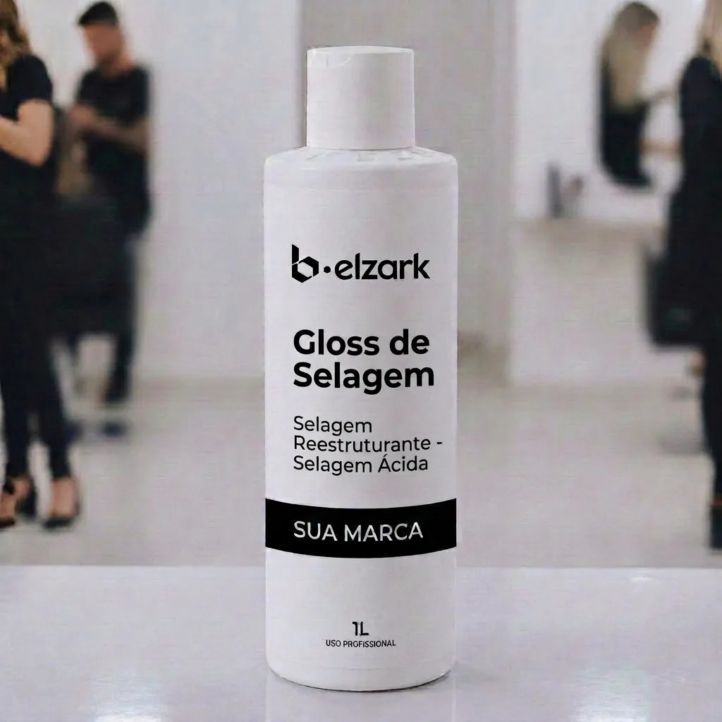 Gloss de Selagem Reestruturante, selagem ácida, uso profissional
